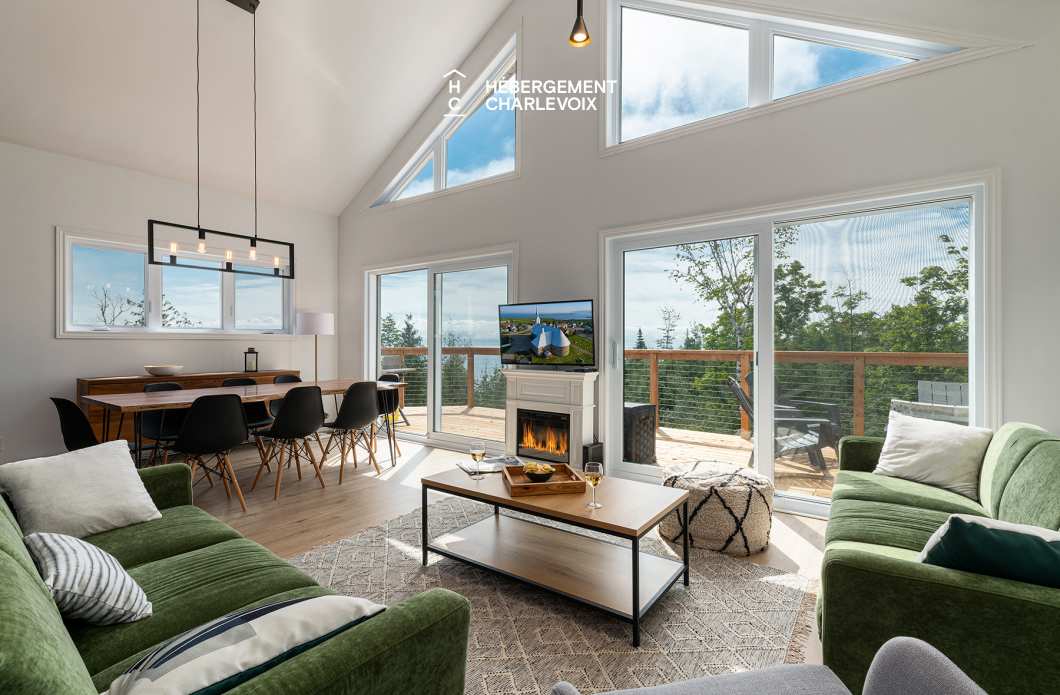 HOR-92 - NEW CONSTRUCTION: Comfort and modernity in Charlevoix!