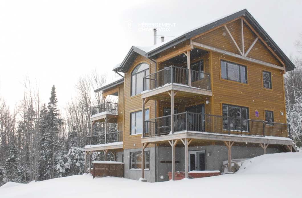 CHI-6A - Luxuous chalet near Le Massif de Charlevoix for 20 people