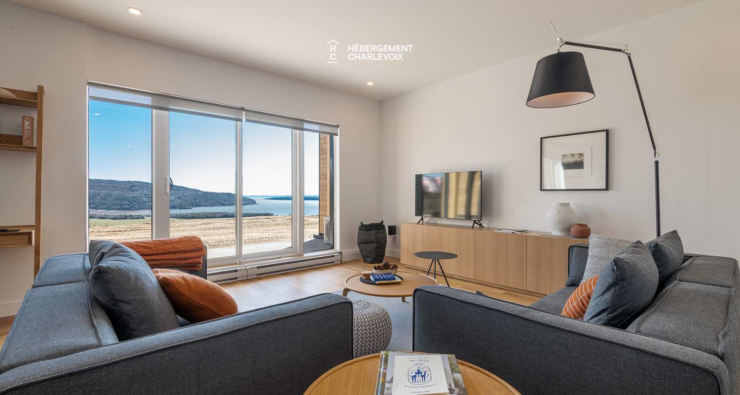 MGR-750 :  Condo 1e étage - La Pignoronde, your sanctuary in the heart of Baie-Saint-Paul