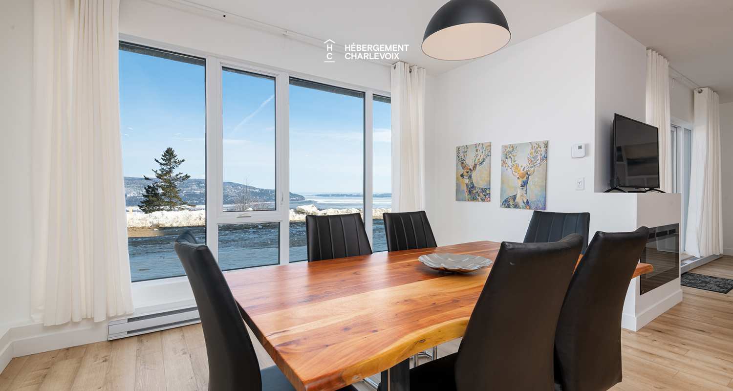 MGR-750 :  Condo 1e étage - La Pignoronde, your sanctuary in the heart of Baie-Saint-Paul