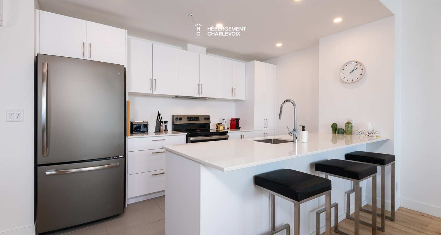 MGR-750 :  Condo 1e étage - La Pignoronde, your sanctuary in the heart of Baie-Saint-Paul