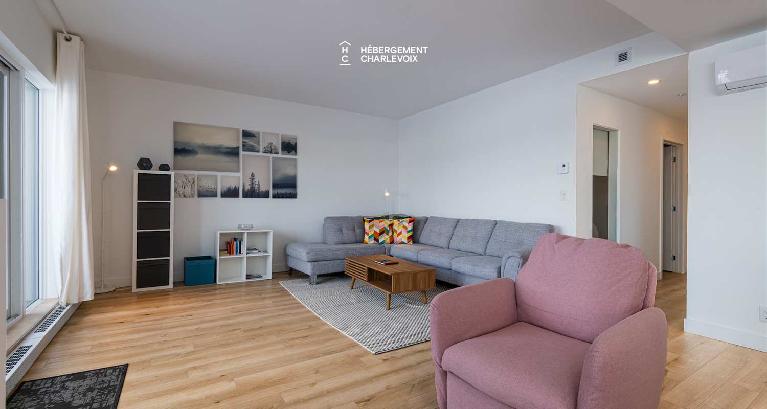 MGR-750 :  Condo 1e étage - La Pignoronde, your sanctuary in the heart of Baie-Saint-Paul