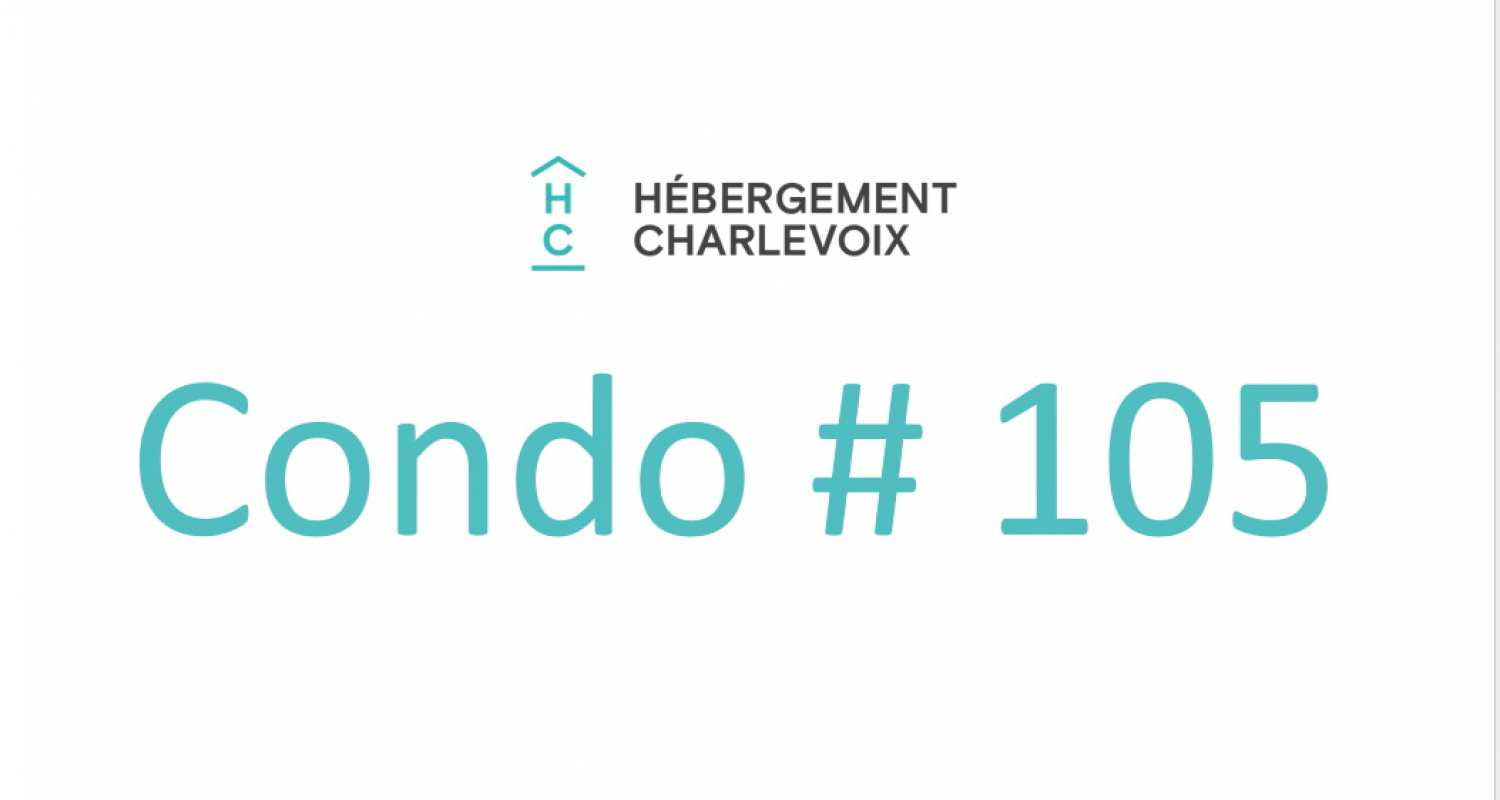 MGR-750 :  Condo 1e étage - La Pignoronde, your sanctuary in the heart of Baie-Saint-Paul