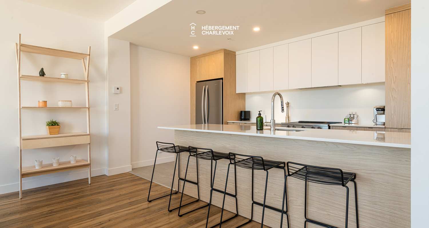 MGR-750 :  Condo 1e étage - La Pignoronde, your sanctuary in the heart of Baie-Saint-Paul