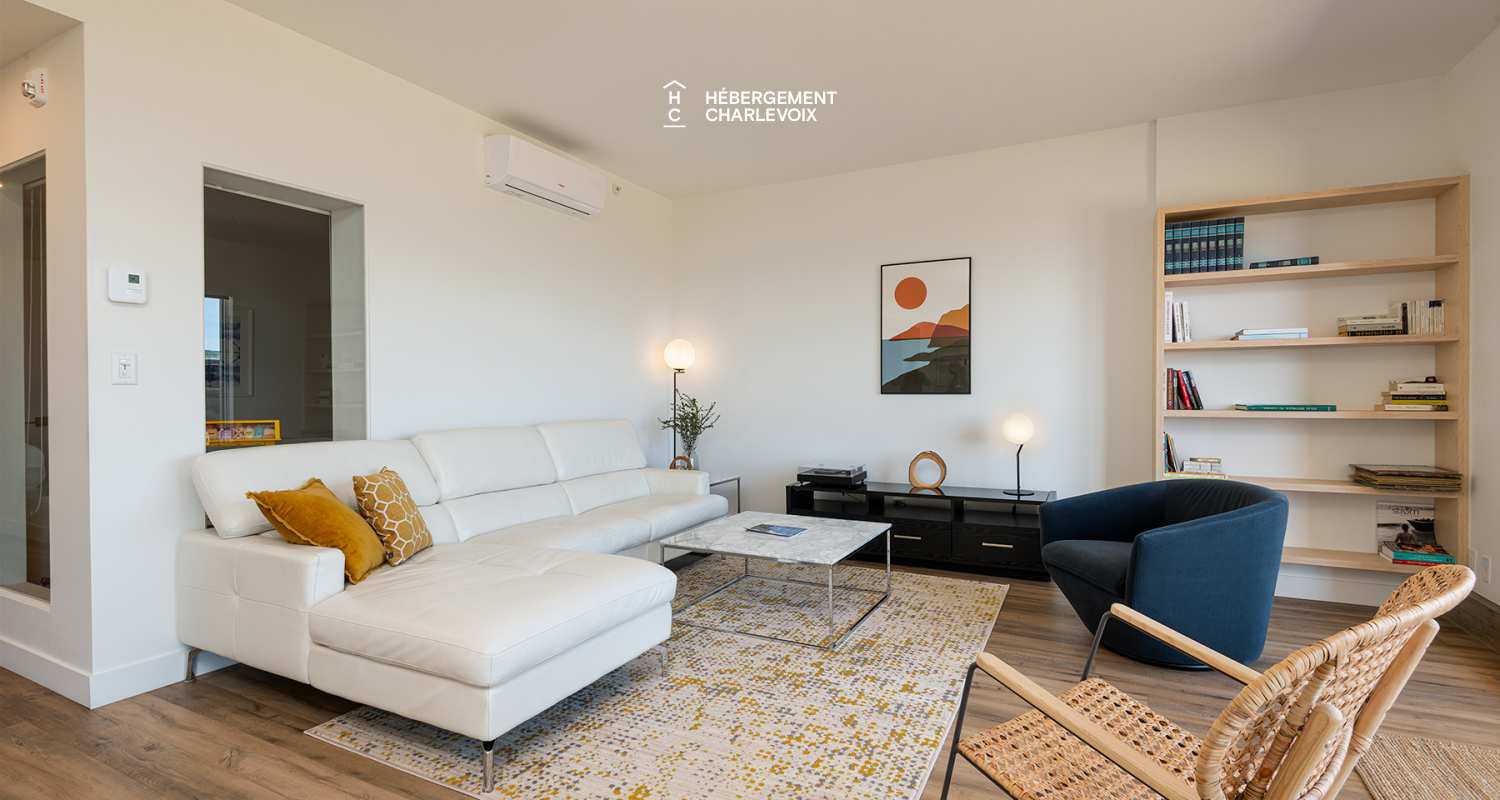 MGR-750 :  Condo 1e étage - La Pignoronde, your sanctuary in the heart of Baie-Saint-Paul