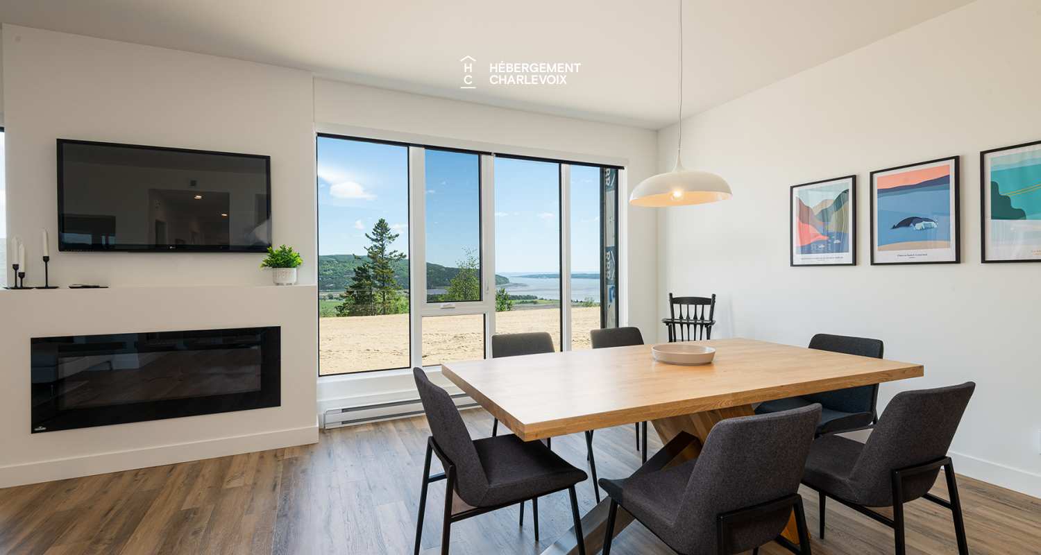 MGR-750 :  Condo 1e étage - La Pignoronde, your sanctuary in the heart of Baie-Saint-Paul