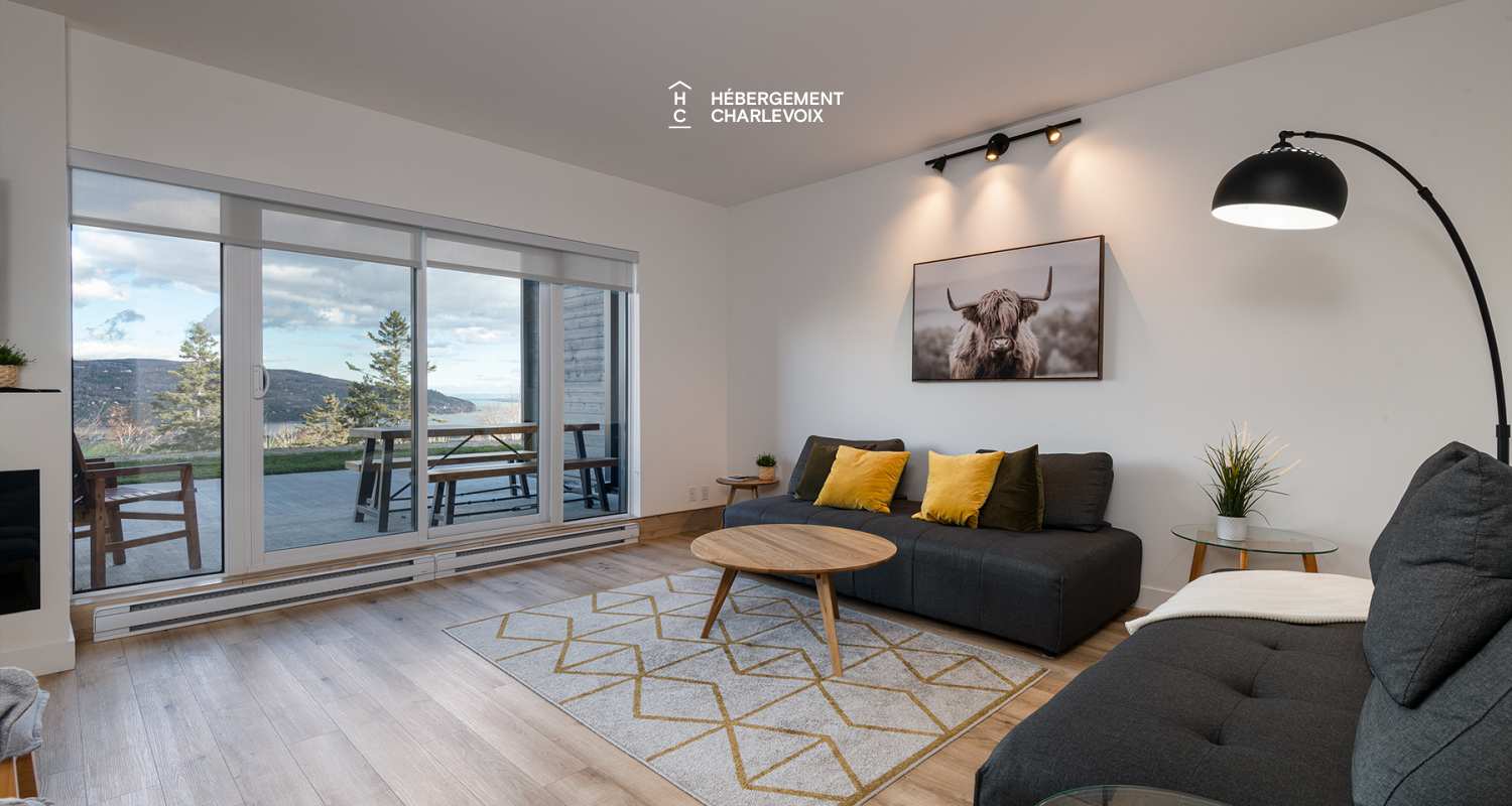 MGR-750 :  Condo 1e étage - La Pignoronde, your sanctuary in the heart of Baie-Saint-Paul