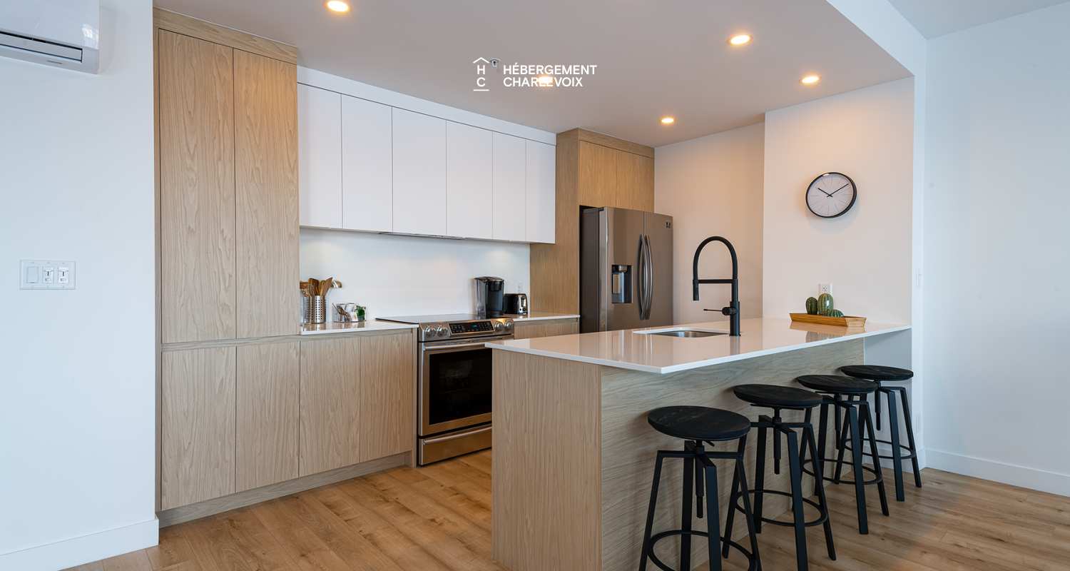 MGR-750 :  Condo 1e étage - La Pignoronde, your sanctuary in the heart of Baie-Saint-Paul