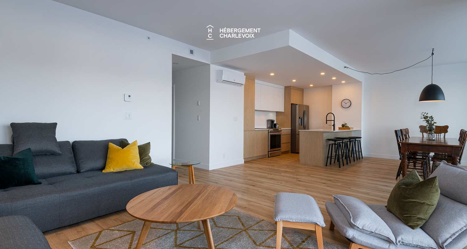 MGR-750 :  Condo 1e étage - La Pignoronde, your sanctuary in the heart of Baie-Saint-Paul