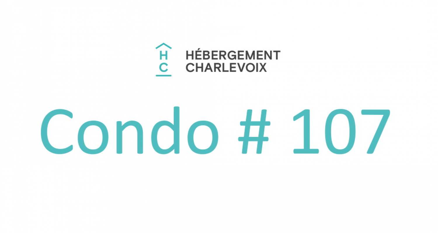 MGR-750 :  Condo 1e étage - La Pignoronde, your sanctuary in the heart of Baie-Saint-Paul