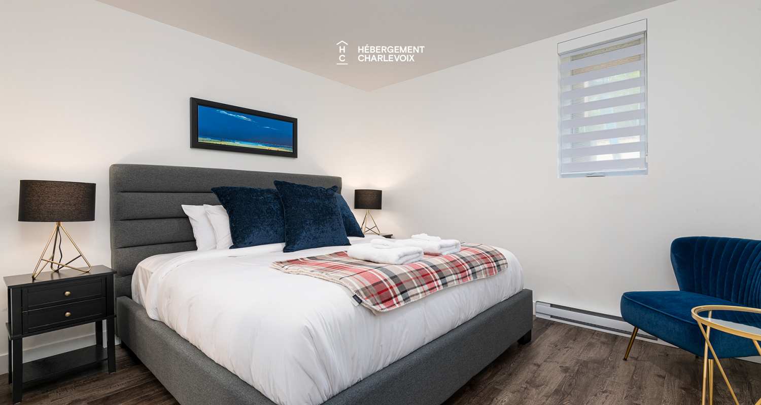 MGR-750 :  Condo 1e étage - La Pignoronde, your sanctuary in the heart of Baie-Saint-Paul