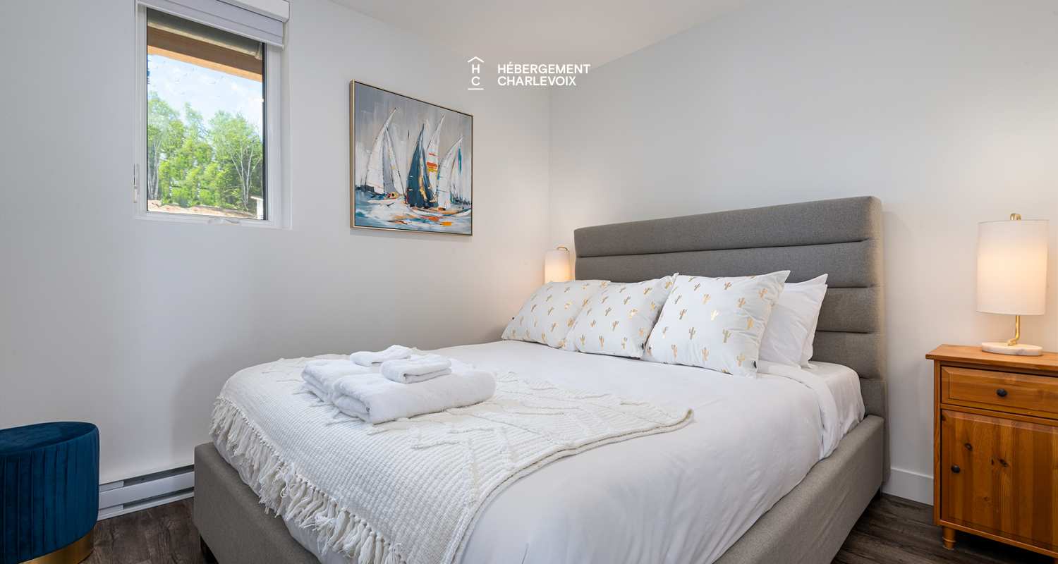 MGR-750 :  Condo 1e étage - La Pignoronde, your sanctuary in the heart of Baie-Saint-Paul