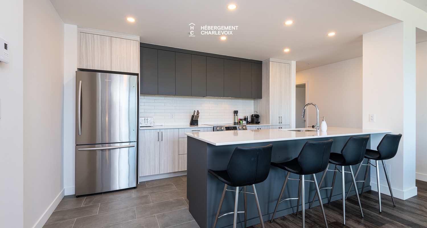 MGR-750 :  Condo 1e étage - La Pignoronde, your sanctuary in the heart of Baie-Saint-Paul