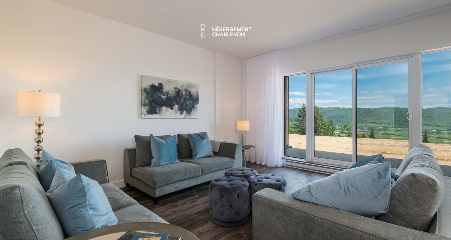 MGR-750 :  Condo 1e étage - La Pignoronde, your sanctuary in the heart of Baie-Saint-Paul