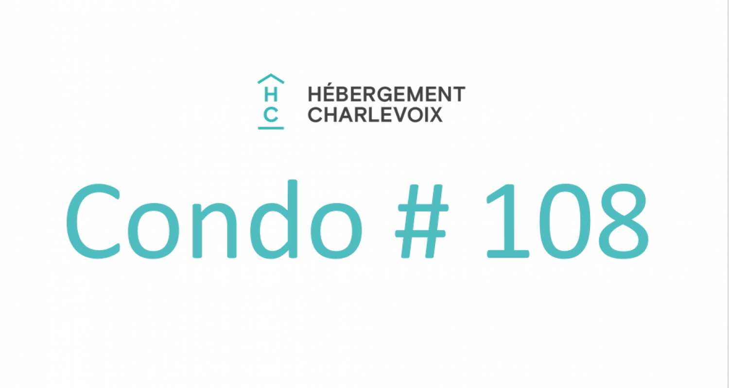 MGR-750 :  Condo 1e étage - La Pignoronde, your sanctuary in the heart of Baie-Saint-Paul