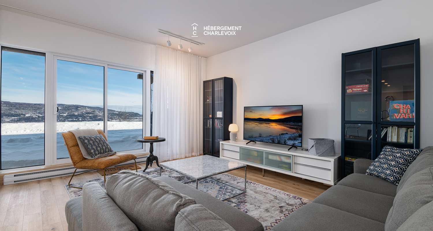 MGR-750 :  Condo 1e étage - La Pignoronde, your sanctuary in the heart of Baie-Saint-Paul