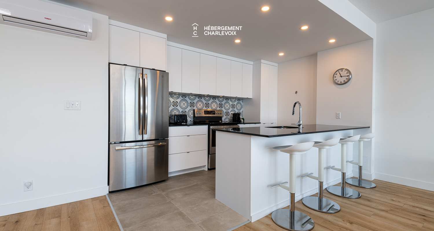 MGR-750 :  Condo 1e étage - La Pignoronde, your sanctuary in the heart of Baie-Saint-Paul