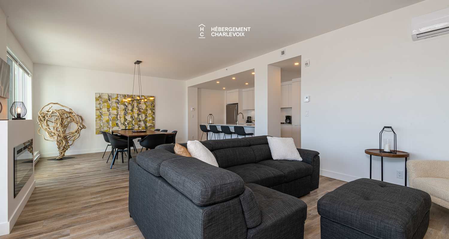 MGR-750 :  Condo 1e étage - La Pignoronde, your sanctuary in the heart of Baie-Saint-Paul