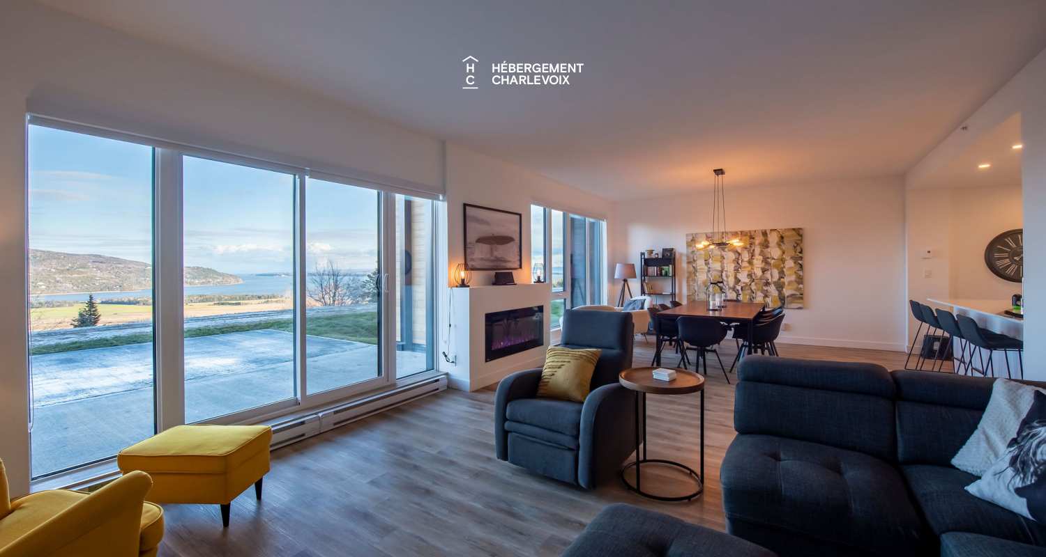 MGR-750 :  Condo 1e étage - La Pignoronde, your sanctuary in the heart of Baie-Saint-Paul