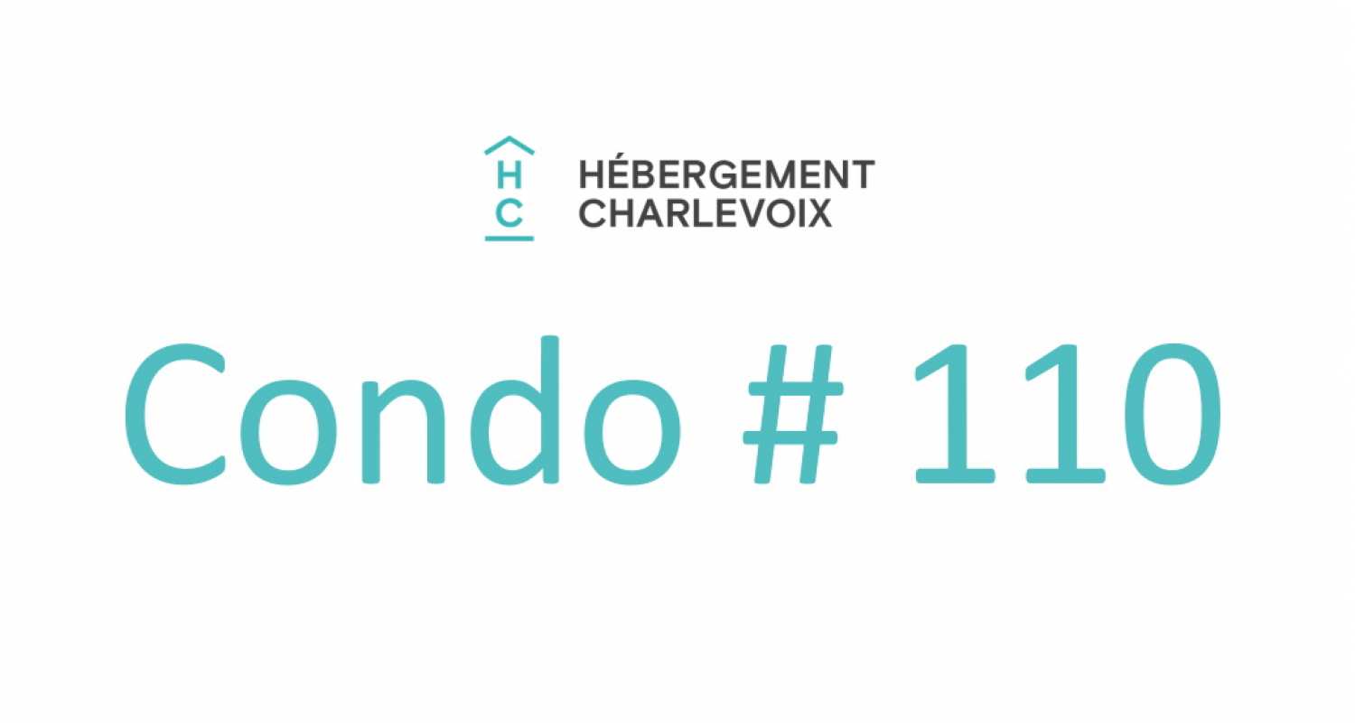 MGR-750 :  Condo 1e étage - La Pignoronde, your sanctuary in the heart of Baie-Saint-Paul