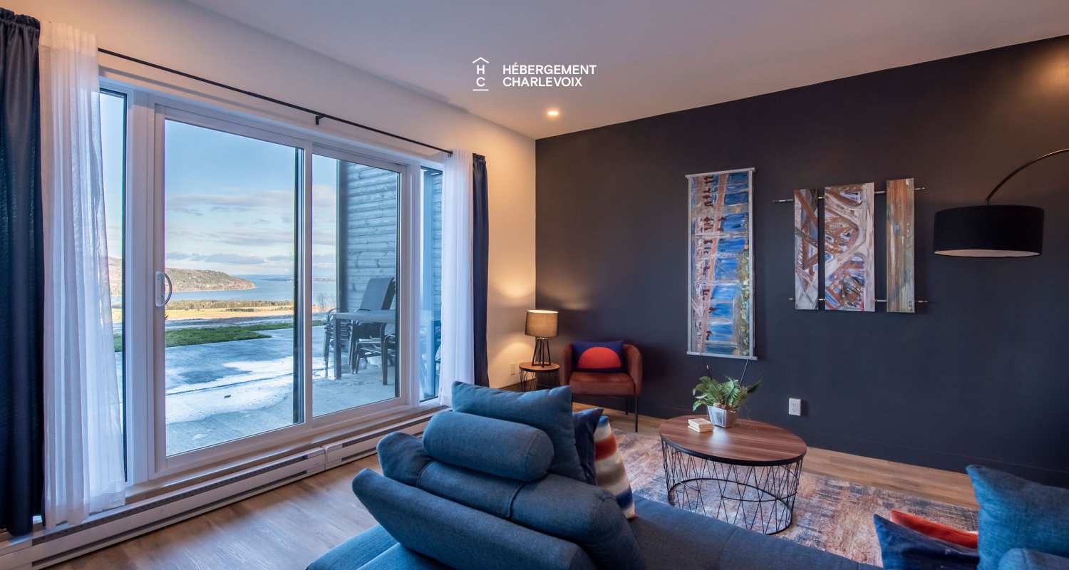 MGR-750 :  Condo 1e étage - La Pignoronde, your sanctuary in the heart of Baie-Saint-Paul