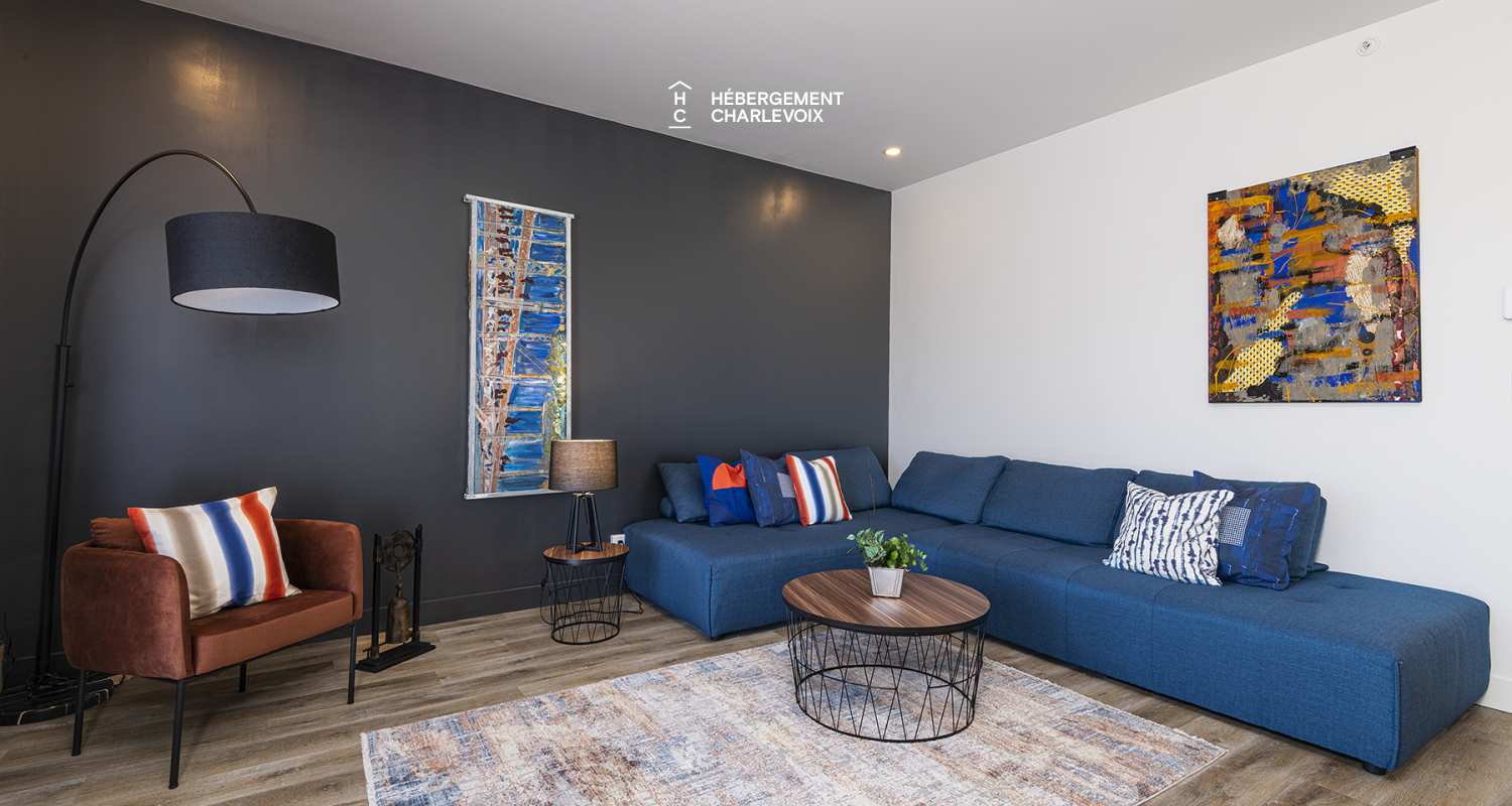 MGR-750 :  Condo 1e étage - La Pignoronde, your sanctuary in the heart of Baie-Saint-Paul