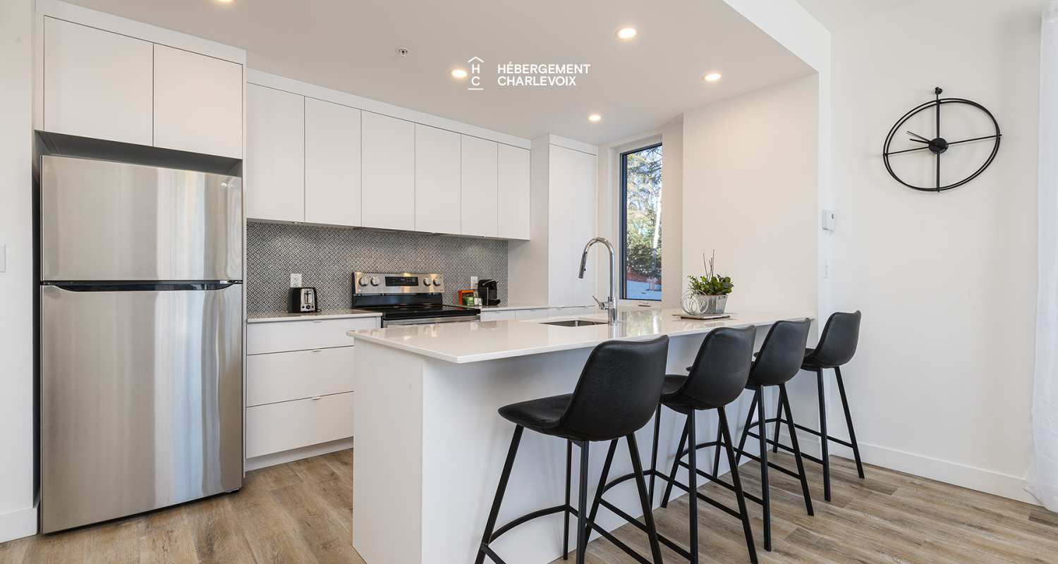 MGR-750 :  Condo 1e étage - La Pignoronde, your sanctuary in the heart of Baie-Saint-Paul