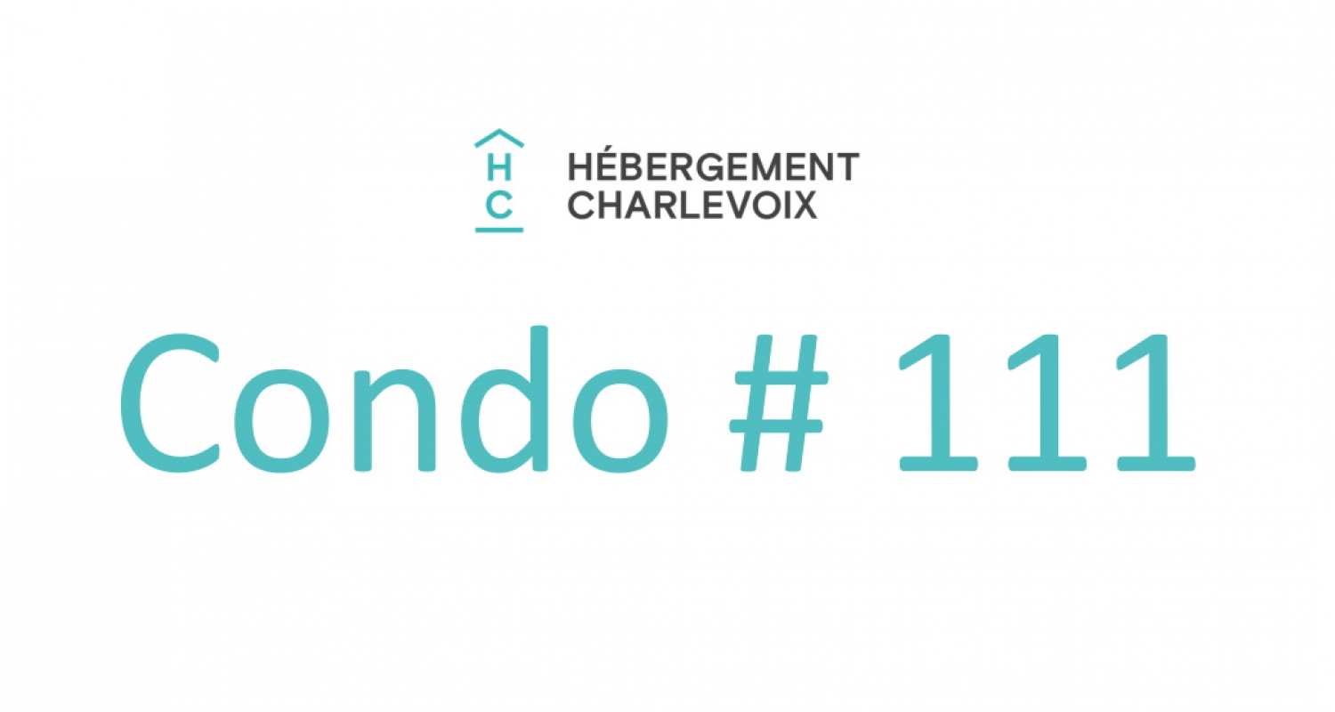 MGR-750 :  Condo 1e étage - La Pignoronde, your sanctuary in the heart of Baie-Saint-Paul