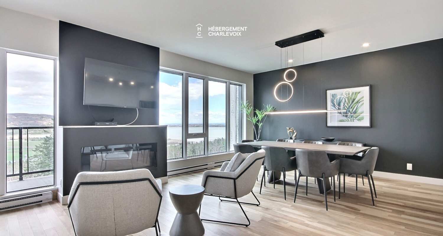 MGR-750 :  Condo 2e & 3e étage - Your sanctuary in the heart of Baie-Saint-Paul