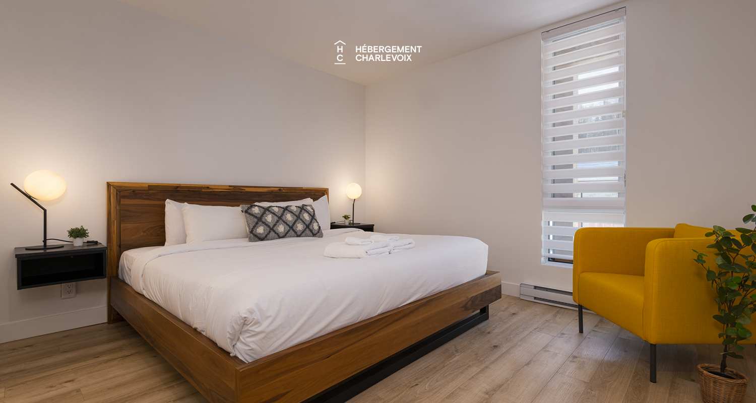 MGR-750 :  Condo 2e & 3e étage - Your sanctuary in the heart of Baie-Saint-Paul