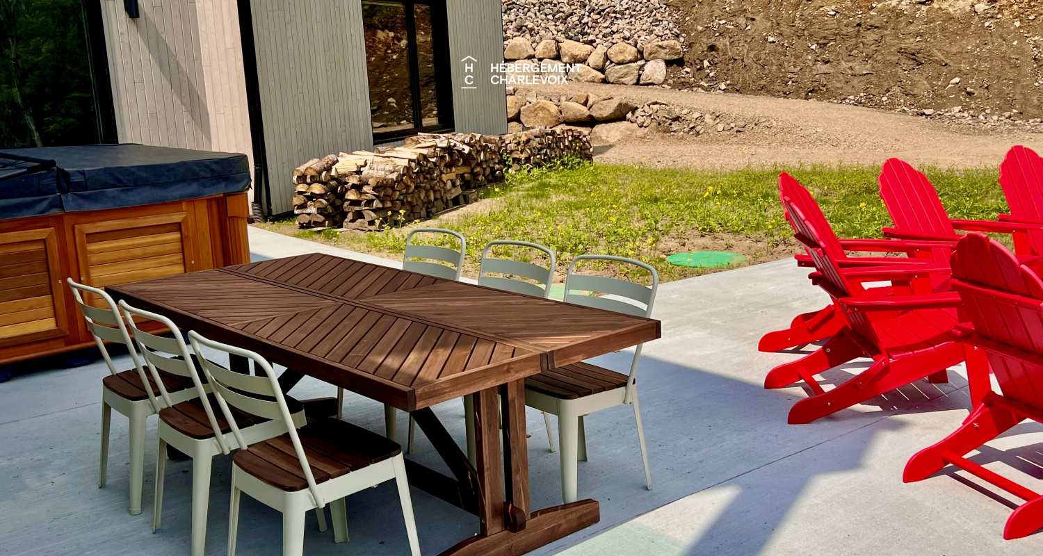 ALT-34 - Un chalet invitant à la détente près du Massif de Charlevoix