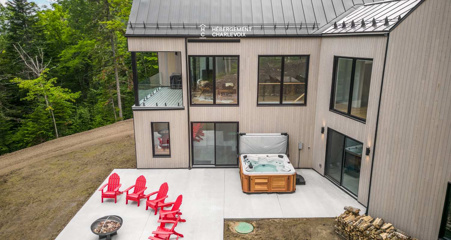 ALT-34 - Un chalet invitant à la détente près du Massif de Charlevoix
