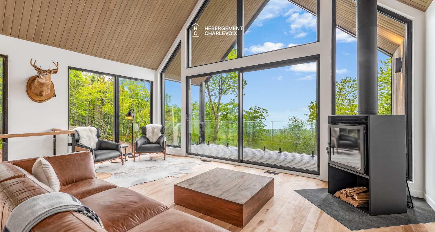 ALT-34 - Un chalet invitant à la détente près du Massif de Charlevoix