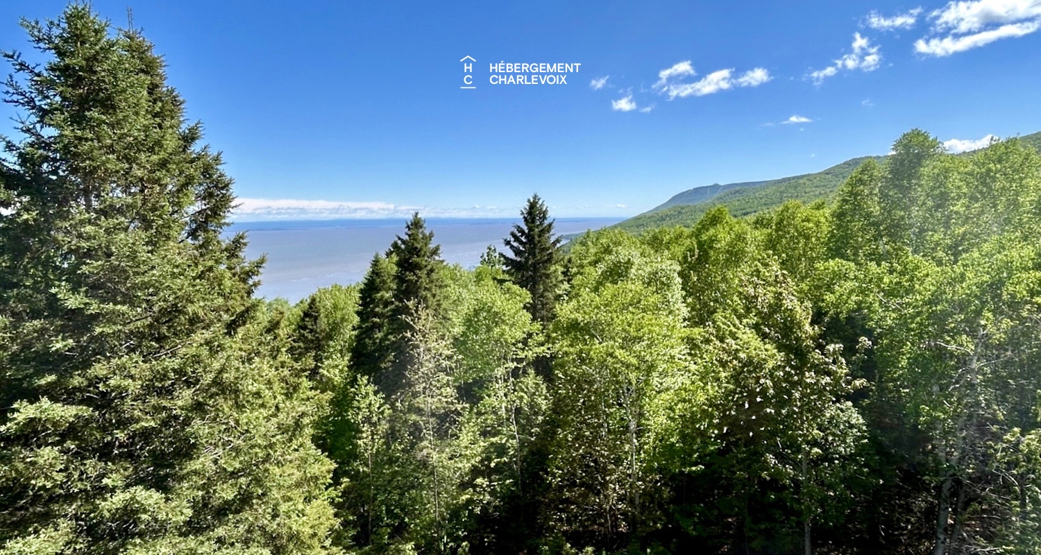 ANO 121H - Cottage avec vue splendide sur le fleuve St-Laurent