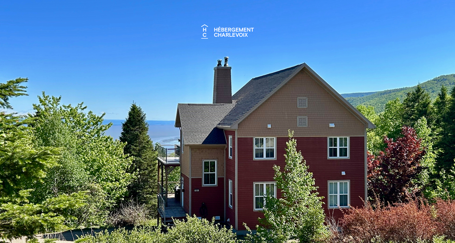 ANO 121H - Cottage avec vue splendide sur le fleuve St-Laurent