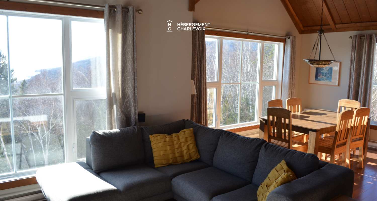 ANO-121H - Cottage avec vue splendide sur le fleuve St-Laurent