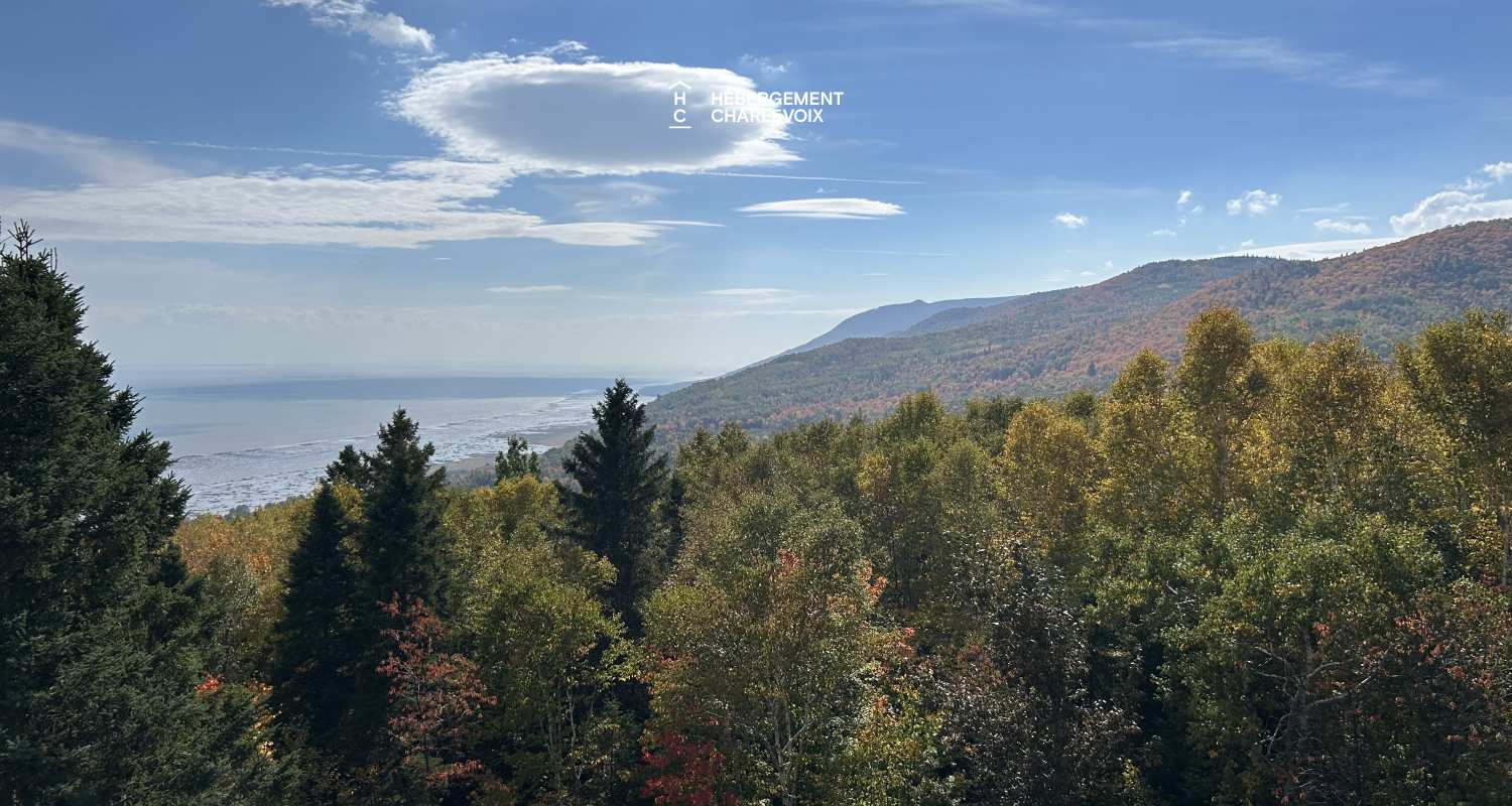 ANO-121H - Cottage avec vue splendide sur le fleuve St-Laurent