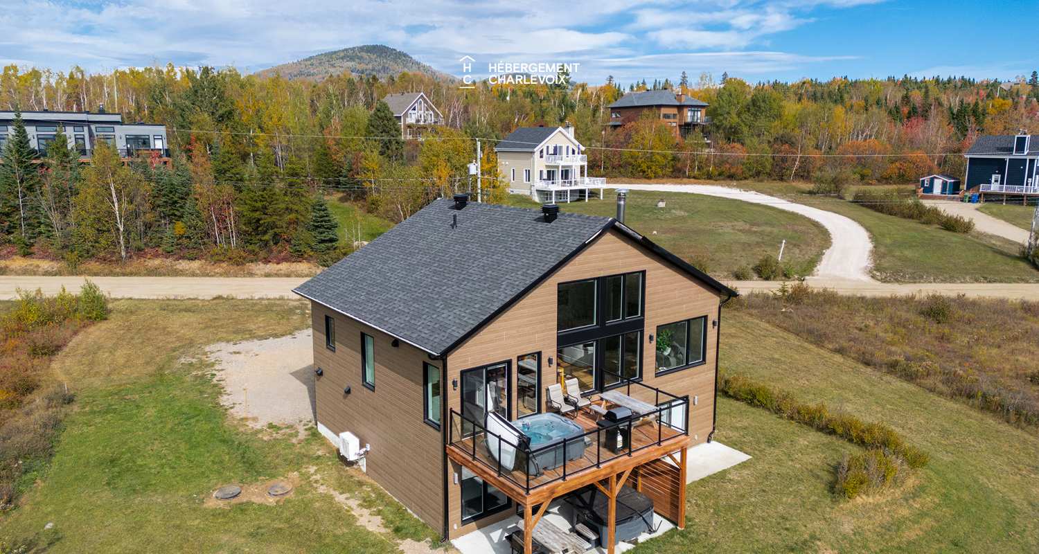 AUB-49H - Séjour inoubliable dans Charlevoix avec vue sur le fleuve 