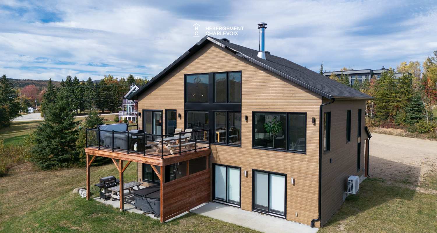 AUB-49H - Séjour inoubliable dans Charlevoix avec vue sur le fleuve 