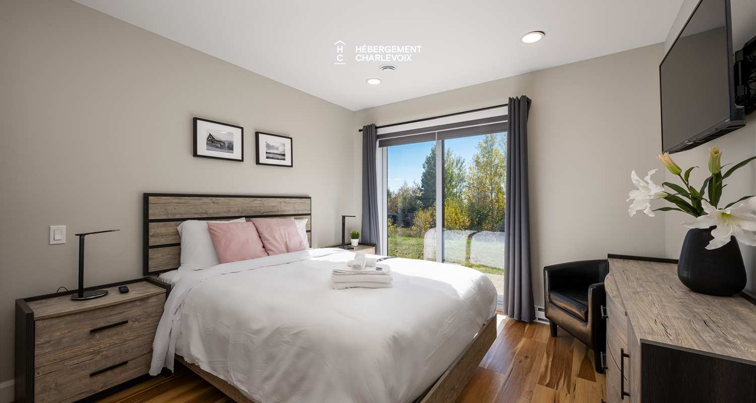 AUB-49H - Séjour inoubliable dans Charlevoix avec vue sur le fleuve 