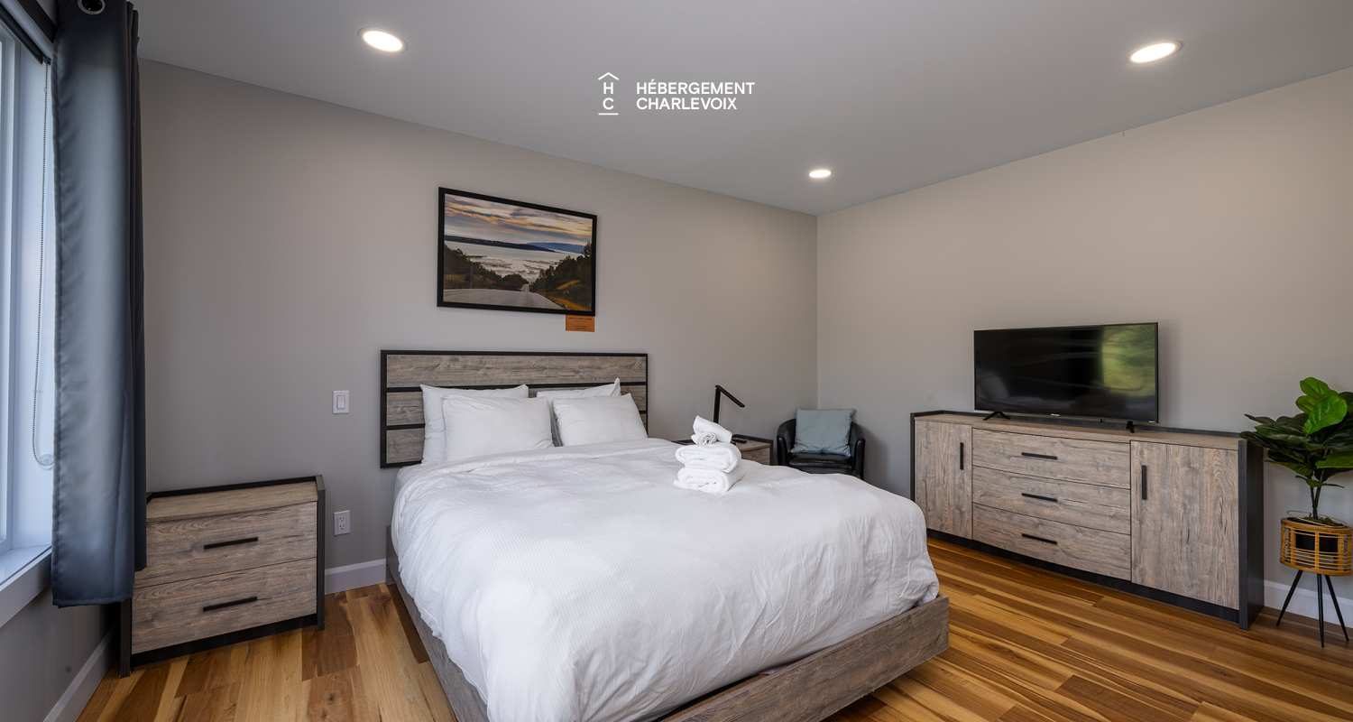 AUB-49H - Séjour inoubliable dans Charlevoix avec vue sur le fleuve 