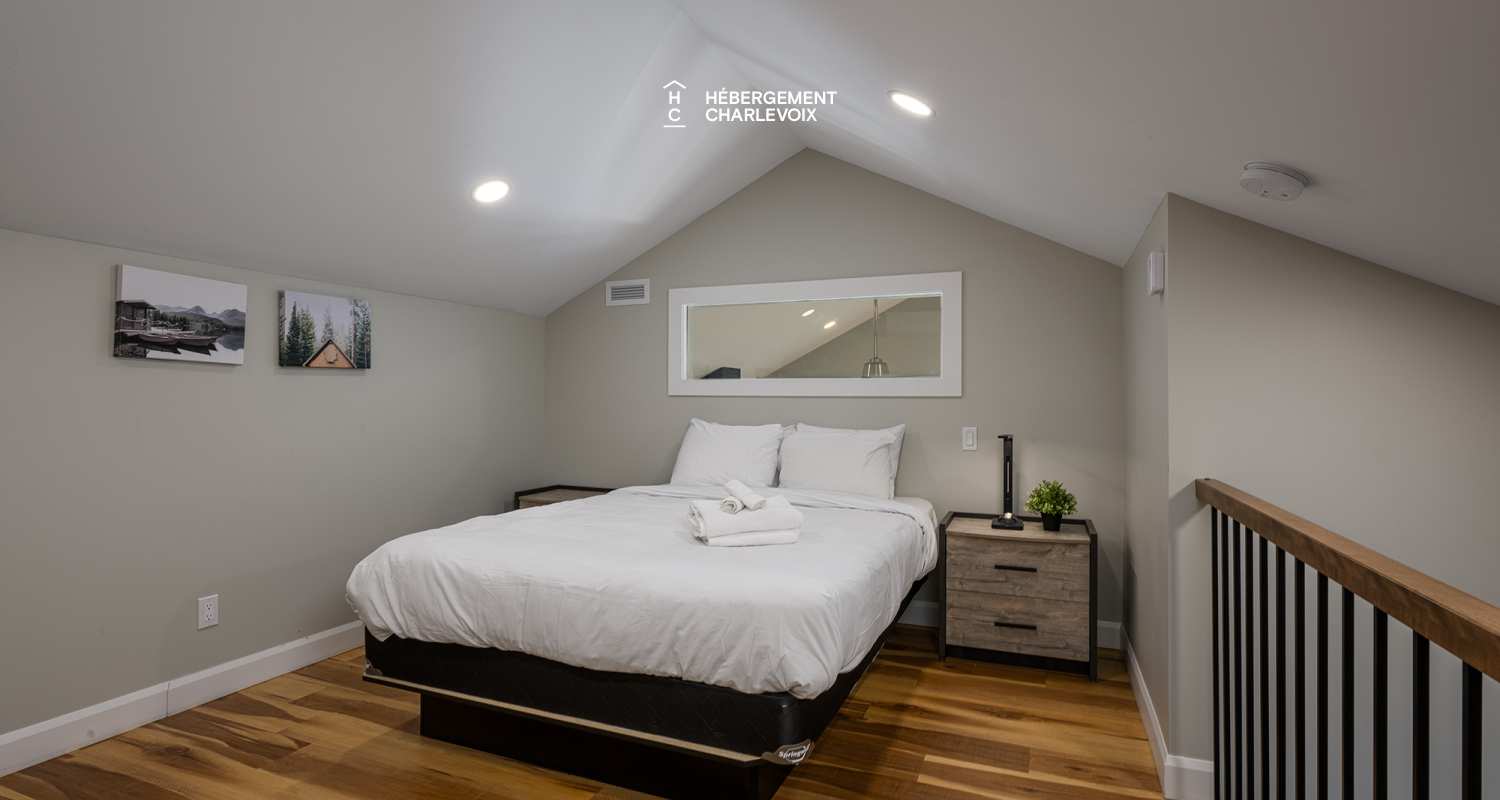 AUB-49H - Séjour inoubliable dans Charlevoix avec vue sur le fleuve 