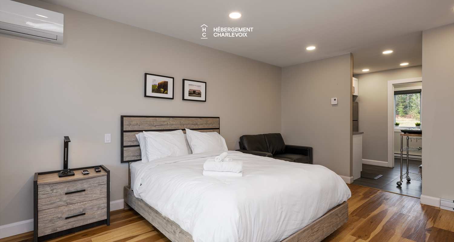 AUB-49 - Séjour inoubliable dans Charlevoix avec vue sur le fleuve 