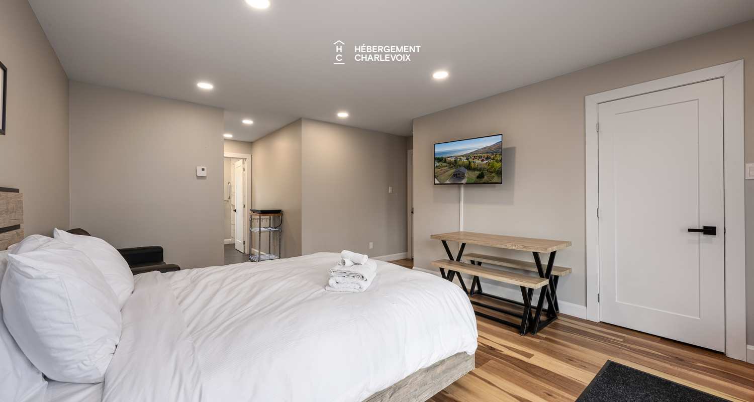 AUB-49 - Séjour inoubliable dans Charlevoix avec vue sur le fleuve 