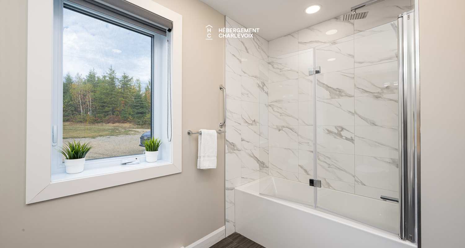 AUB-49 - Séjour inoubliable dans Charlevoix avec vue sur le fleuve 