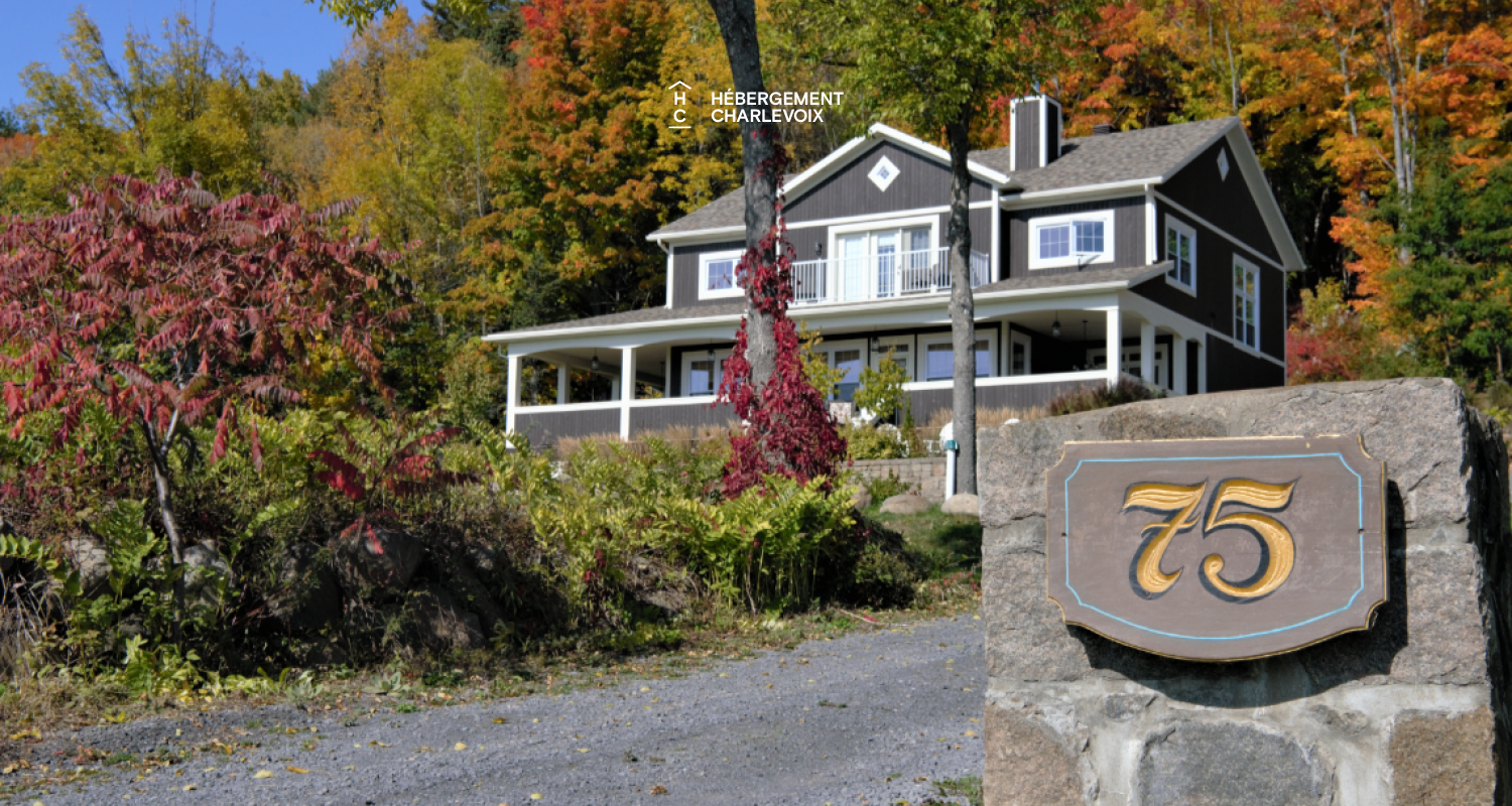 BEG-75 - Magnifique cottage avec vue sur l'Isle-aux-Coudres
