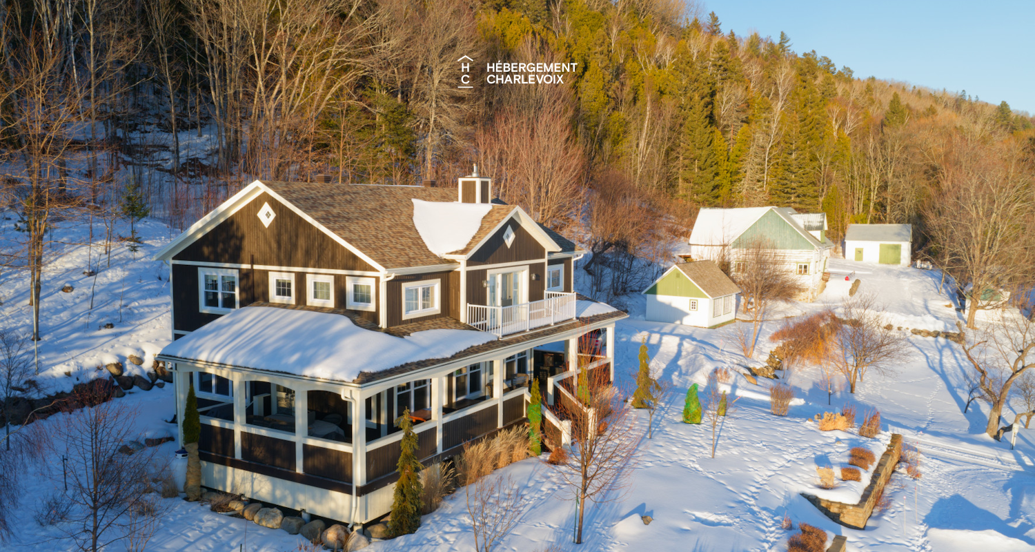 BEG-75 - Splendid cottage with view on the Isle-aux-Coudres
