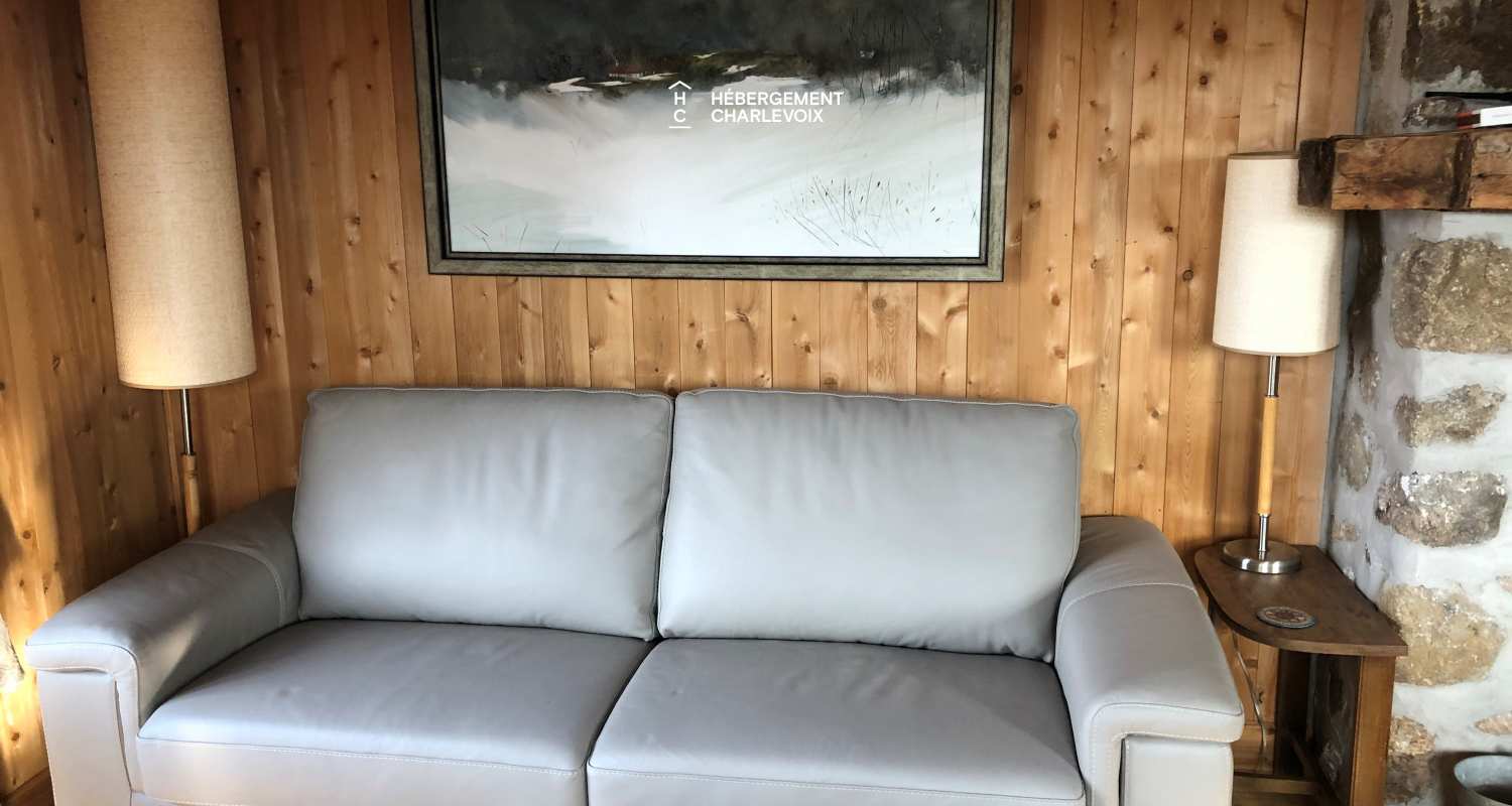 BEL-3 - Charmant chalet d'autrefois au coeur de l'arrière-pays de Charlevoix