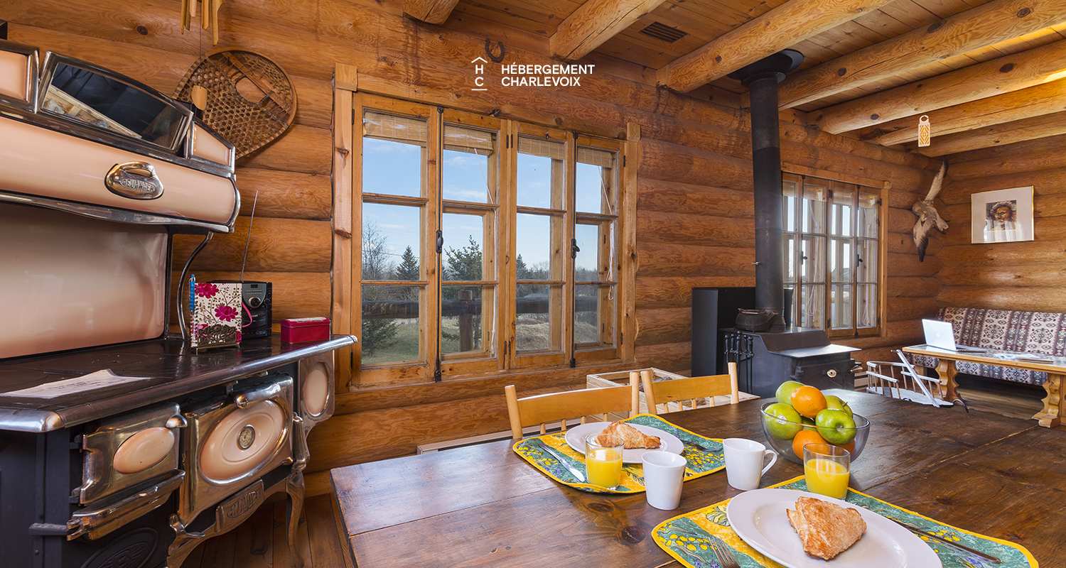 BLE-88 - Chalet tout de bois vêtu