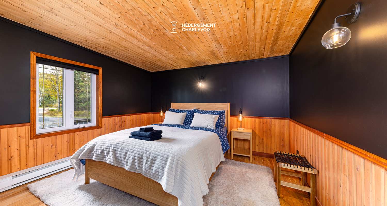 BLU-673 - NOUVEAU CHALET! Situé au pied du centre de ski, Mont Grand-Fonds!